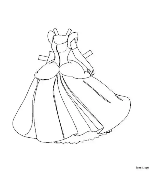 裙子-简笔画图片-儿童资源网手机版