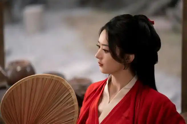 赵丽颖紫纱古装##与凤行