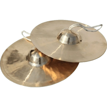 大镲铜镲 小镲 军鼓镲 腰鼓镲 川钹军镲锣鼓镲响铜手工多尺寸 18cm约