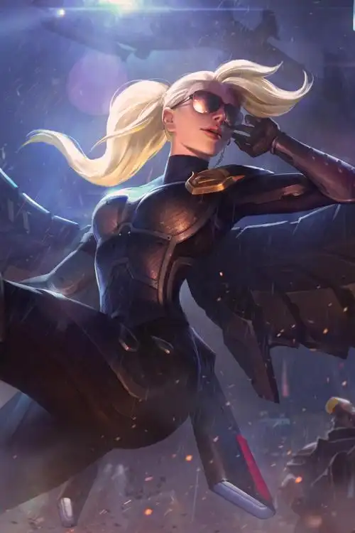 英雄联盟审判天使凯尔新版防爆天使皮肤11