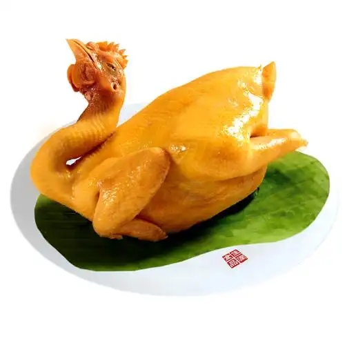 广东温氏正宗盐焗鸡 客家特产零食小吃 熟食鸡鲜盐香土鸡 850g只