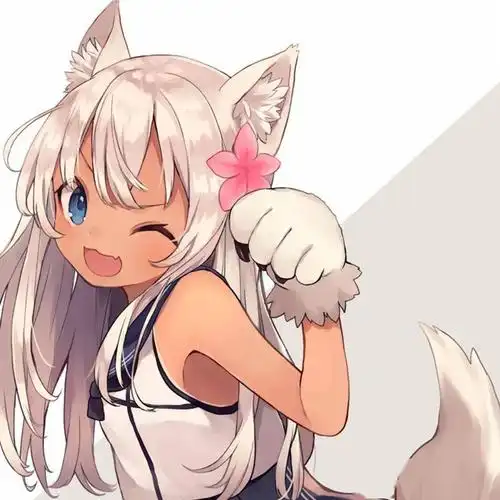 动漫头像赏析: 兽耳娘系列