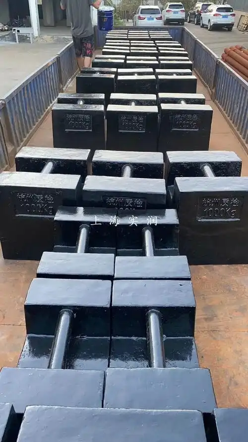 2吨砝码用于吊钩称标定