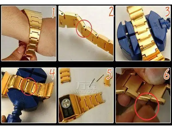 手表拆带器怎么用?实心表带怎么拆卸