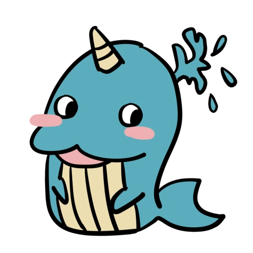 卡通可爱水下生物插画图片