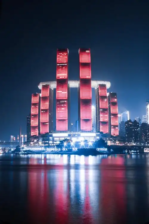 重庆来福士夜景 - 若满怀 - 图虫