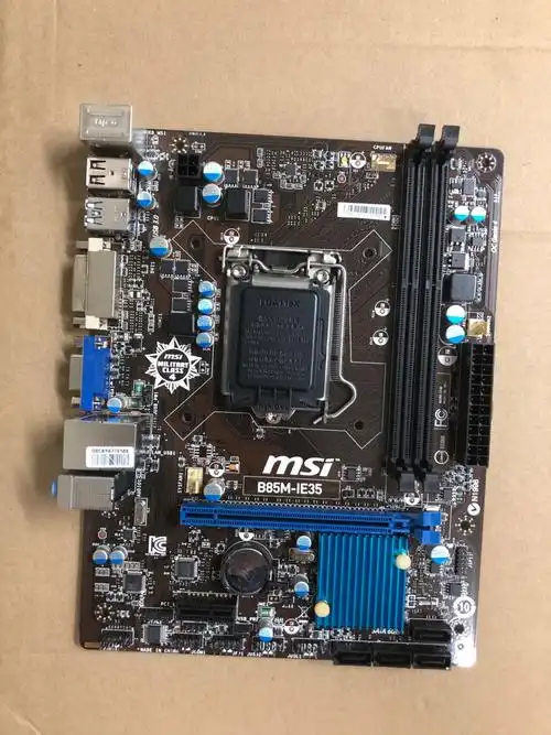 华硕b85主板 asus/华硕b85m-f plus lga1150四核i5 4590主板 黑色