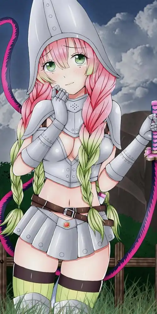 《鬼灭之刃》甘露寺蜜璃,我不会对伤害他人的家伙心动哦,全面屏