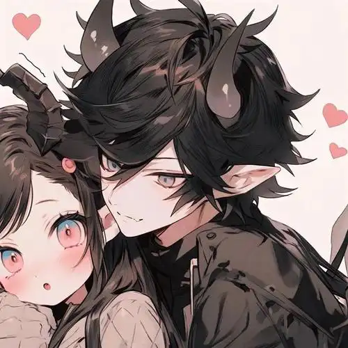 情侣头像丨又甜又酷的动漫情侣头像