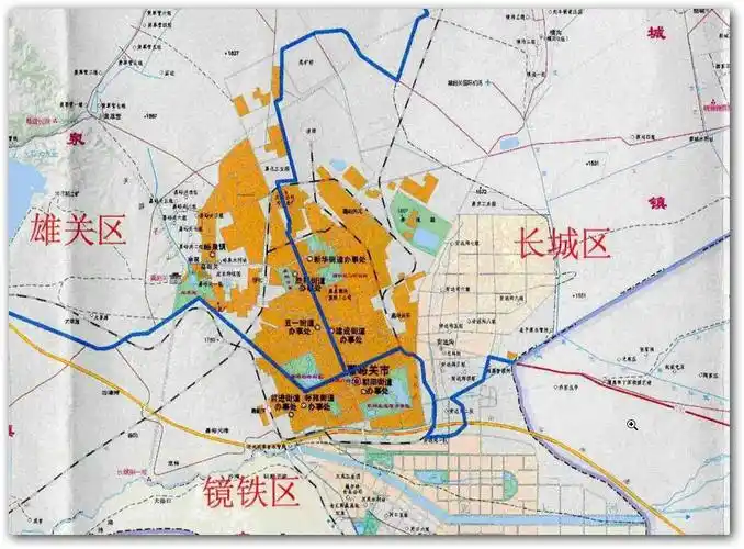嘉峪关分为哪几个区分别对应哪些小区?