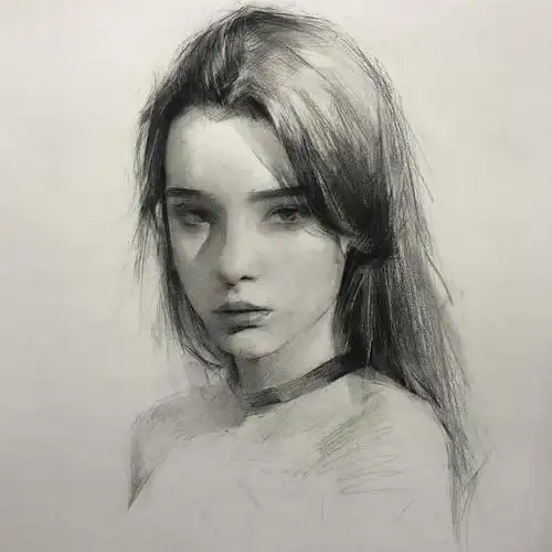 2022新素描人物头像图片