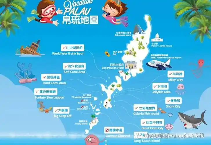 帕劳经典景点介绍