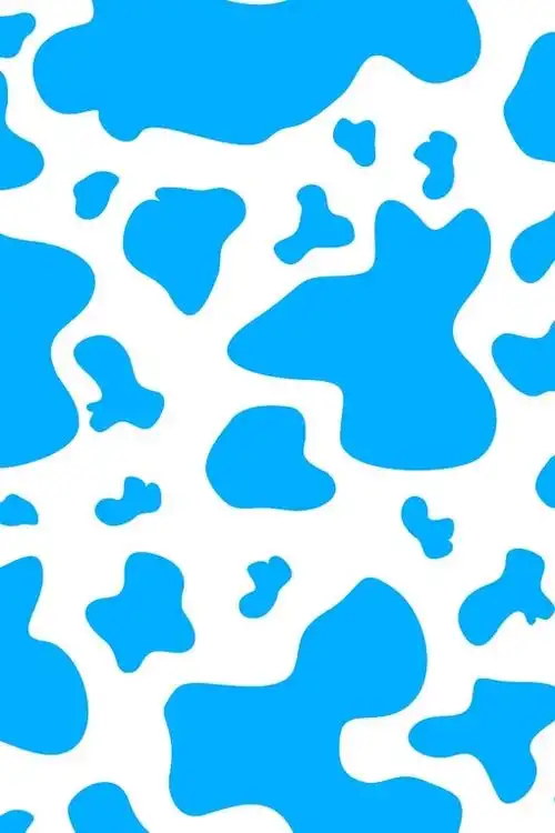 如题 帮我把蓝色的奶牛纹 换成纯黑色就可以了