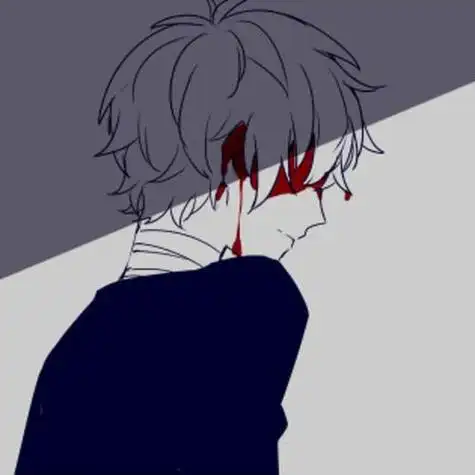 生动漫头像带血 动漫头像图片大全 -【爱个性】