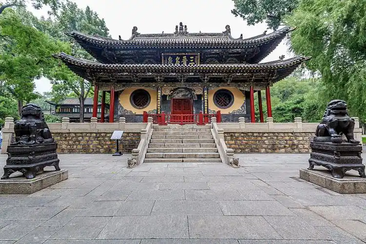 山西省太原晋祠博物馆水镜台明清古建筑_高清图片_全景视觉