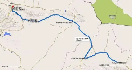 行程:嘉峪关-酒泉-敦煌-哈密-吐鲁番-乌鲁木齐