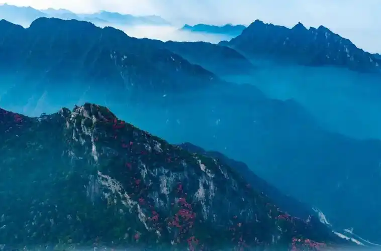 去秦岭翠华山,看山崩奇观