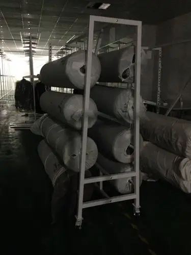 (特殊长度拍我) 展会货架 家纺面料挂布架 壁纸架 布料存放架