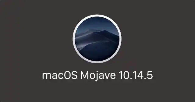 macos mojave 10.14.5 正式版发布