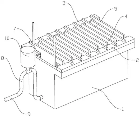 一种用于铜离子回收的电解槽