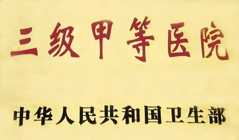 三级甲等医院