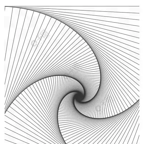 几何旋转纹理底纹线条装饰图形图案背景
