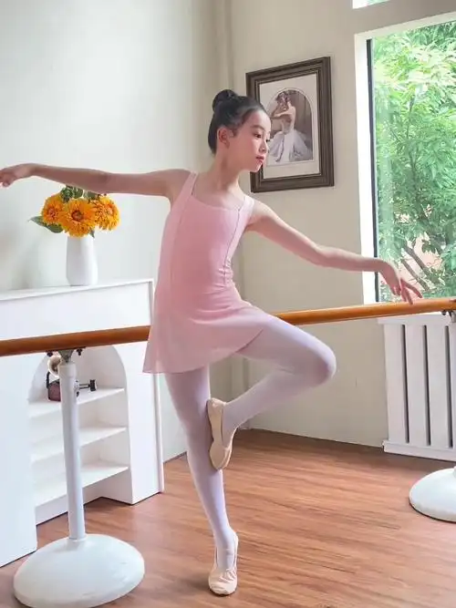 女童专用新款芭蕾舞蹈儿童跳舞连体服女孩吊带连体群少儿形体练功