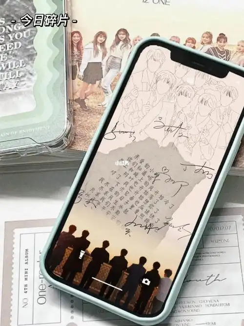 时代少年团手写信壁纸来啦