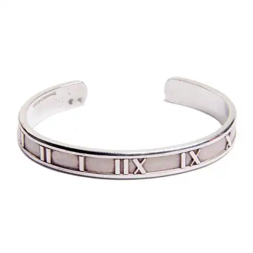 tiffany & co.(蒂芙尼)925银罗马数字手镯