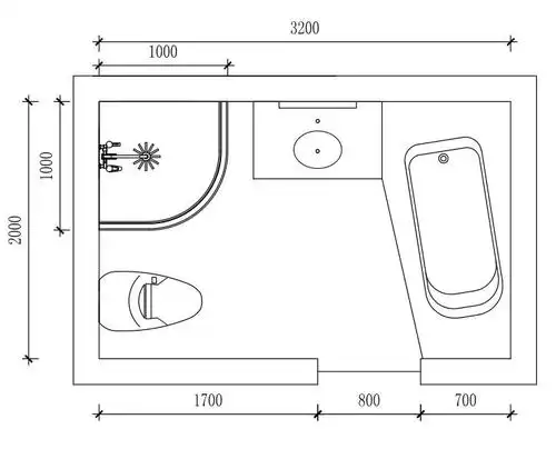 登宇淋浴房浴室这样装舒适又高级