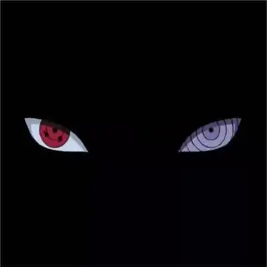 写轮眼头像写轮眼流血侧脸正面头像高清图片