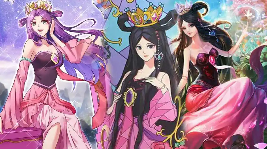 动漫海报形象对比,灵公主变苗条,冰公主颜值爆表|叶罗丽|公主|仙子