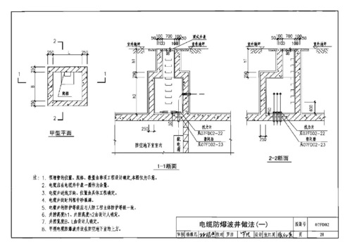 电气人防图集07fd02