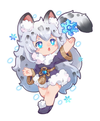 转载,迷你世界公益皮肤雪球球