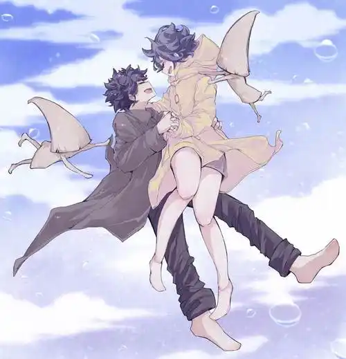 游戏小小梦魇2p站插画图片