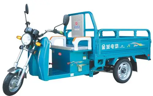 金城 轻便载货电动三轮车 jc500dqzh-d 实体店服务 品质保证