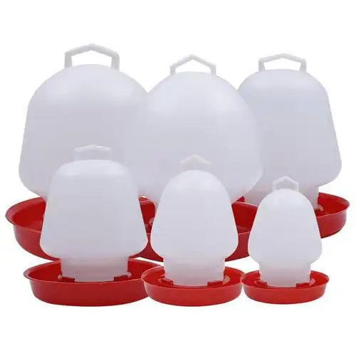 鸡子饮水器鸡用水壶自动饮水器雏鸡喝水壶鸭鹅家禽球形饮水壶吹塑