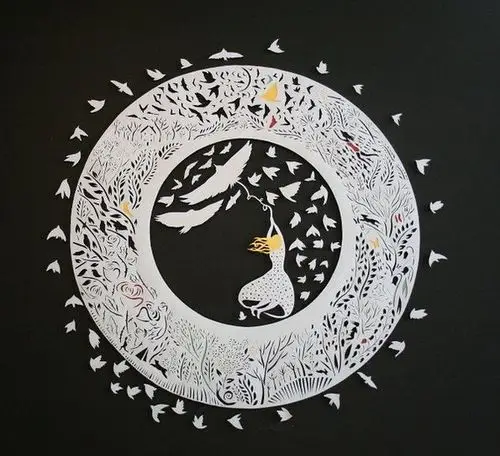 艺术家sarah dennis的创意纸雕作品 | 新鲜创意图志