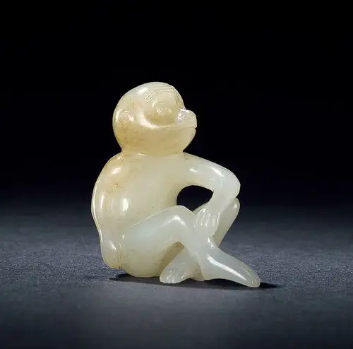 1137 清中期 白玉猴子