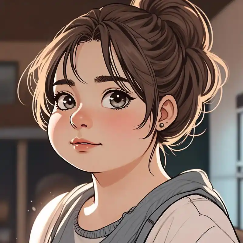 小胖妞头像来啦💕可爱到犯规 呜呜,这也太可爱了吧,小胖妞头像来啦,