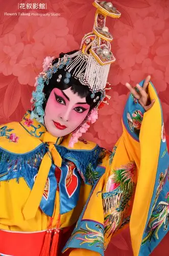 京剧人物造型之虞姬