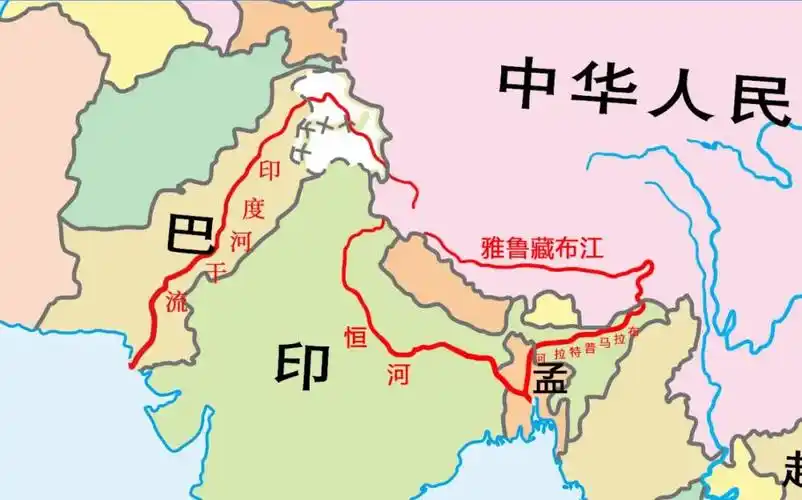 恒河,雅鲁藏布江-布拉马普特拉河