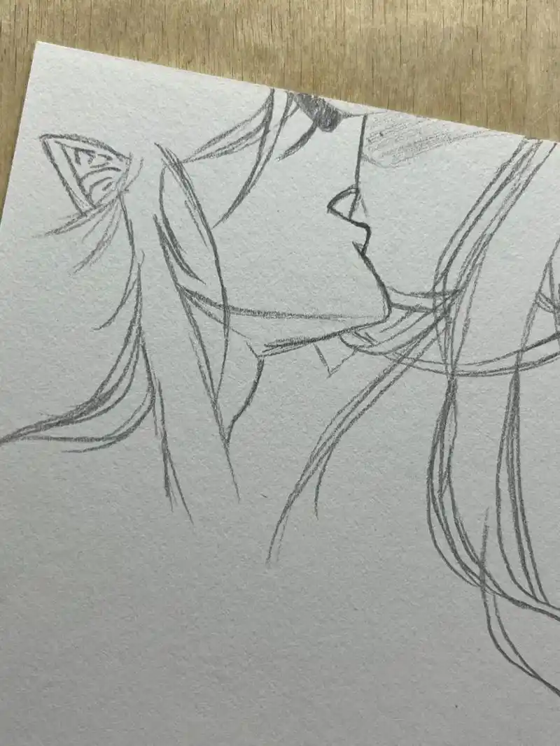 铅笔手绘# #花城# #画画# #画画的日常# #简笔画教程# #花城# #天官