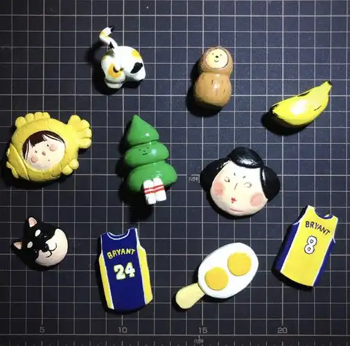 手作| 石塑黏土冰箱贴,技能get!