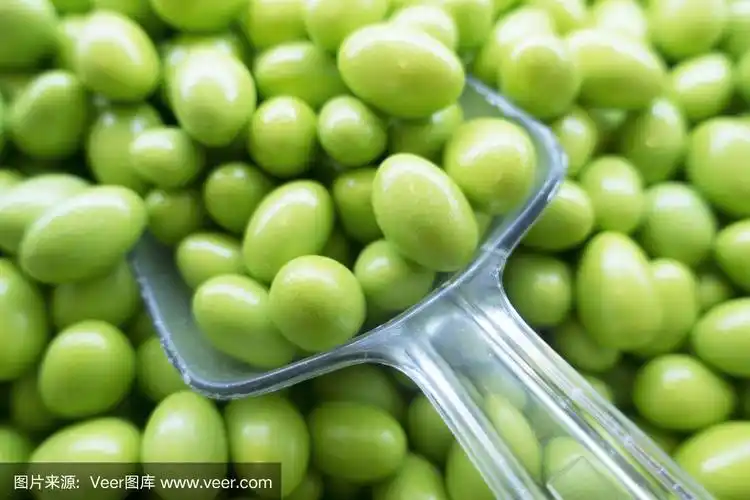 绿色巧克力糖果