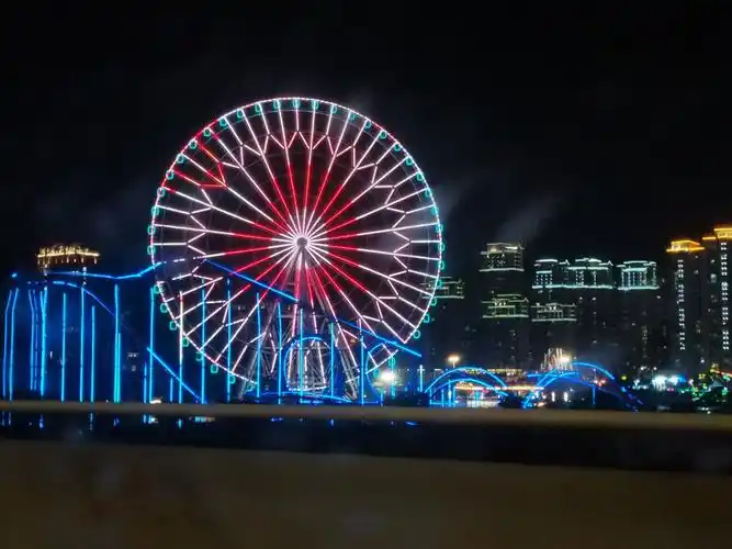 8.23汕头古城 小公园夜景