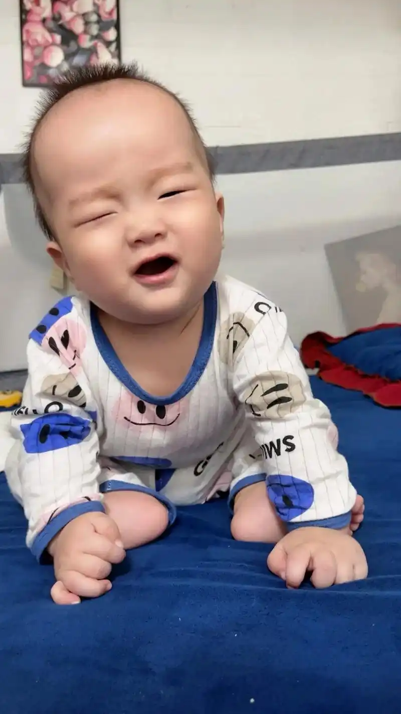 乐乐七个月零七天了❤.小乐乐,你出生的七个月零五天天.愿你 - 抖音