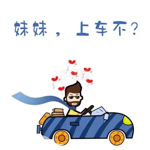 图怪兽频道提供《妹妹上车不奔驰表情包》在线图片设