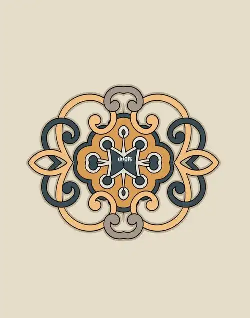 新疆传统民族纹样临摹