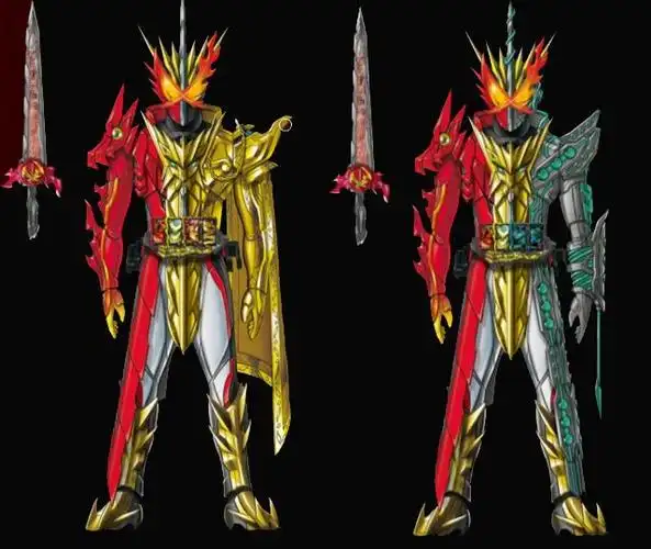 假面骑士saber官方公布的10个三册形态